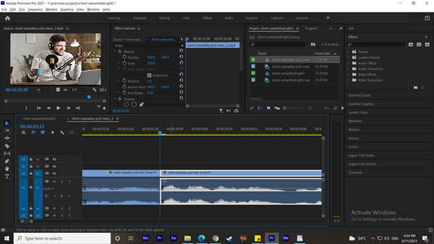 Jump Cuts on Premiere Pro 3