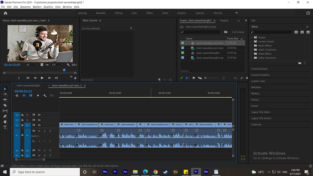 Jump Cuts on Premiere Pro 5